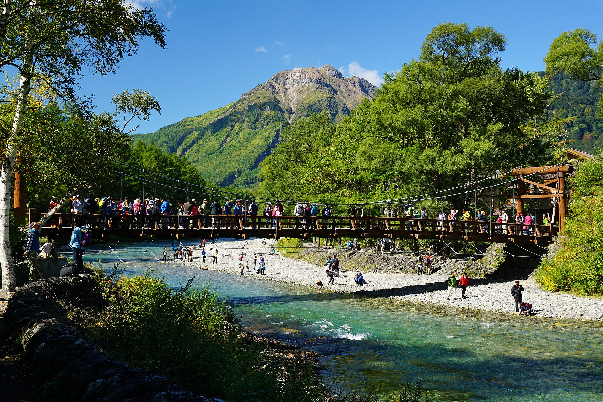 上高地河童桥